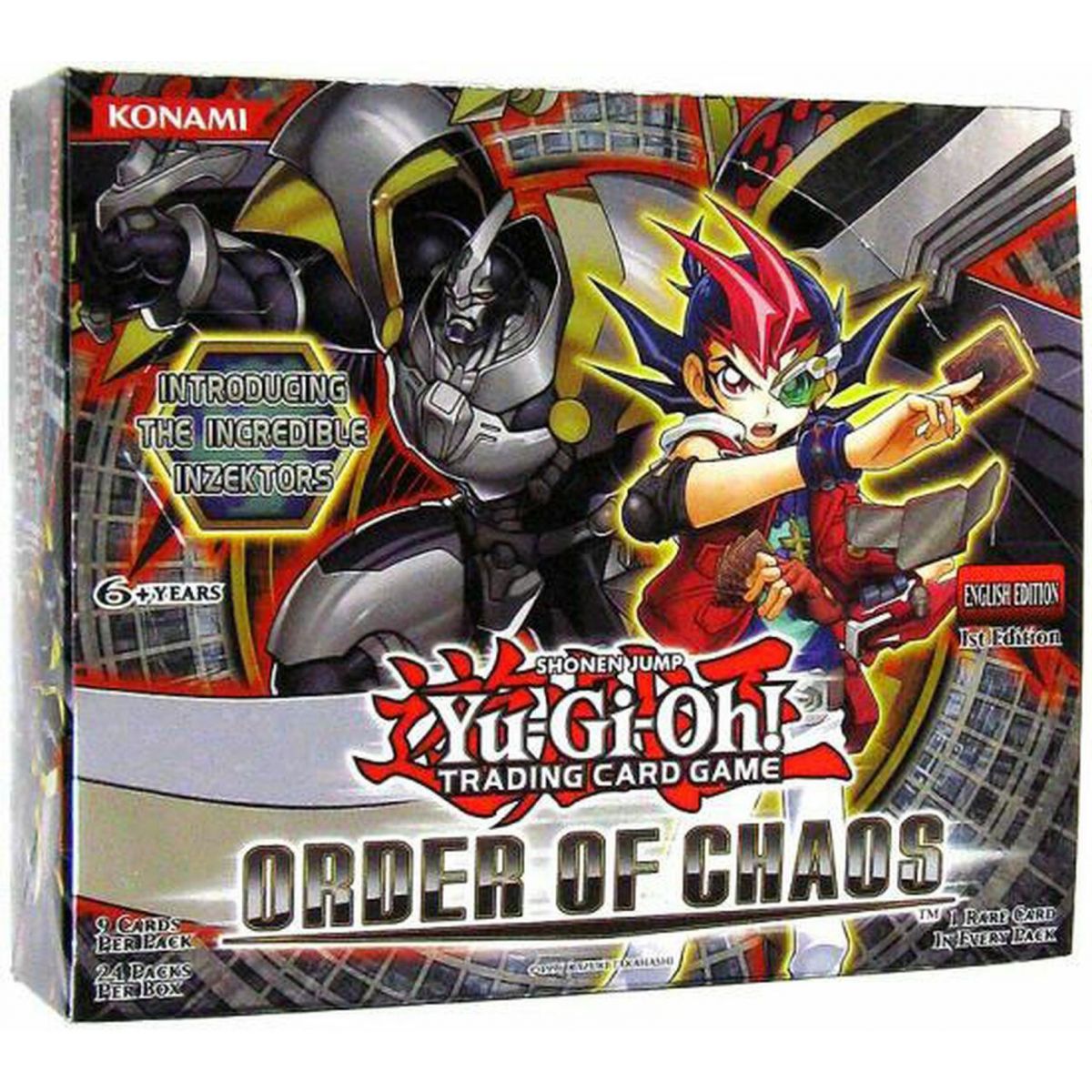 Yu-Gi-Oh! - Display - Boite de 24 Boosters - Order of Chaos - 1st Edition - ANGLAIS