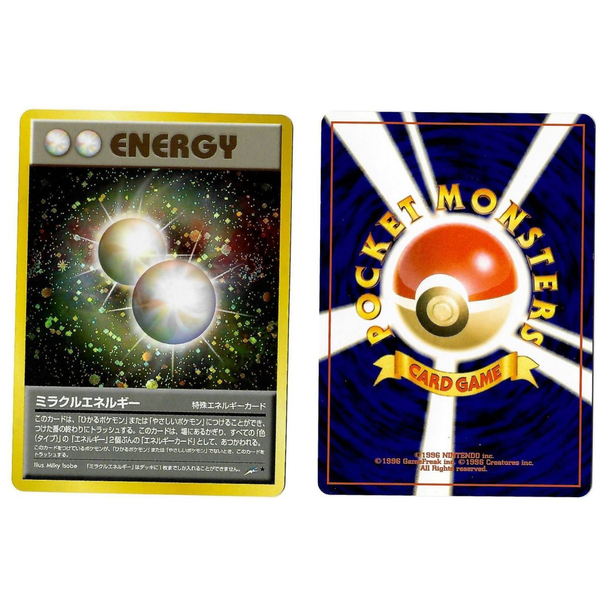 Miracle Energy No.000 Darkness, and to Light... N4 Holo Unlimited Japonais Near Mint