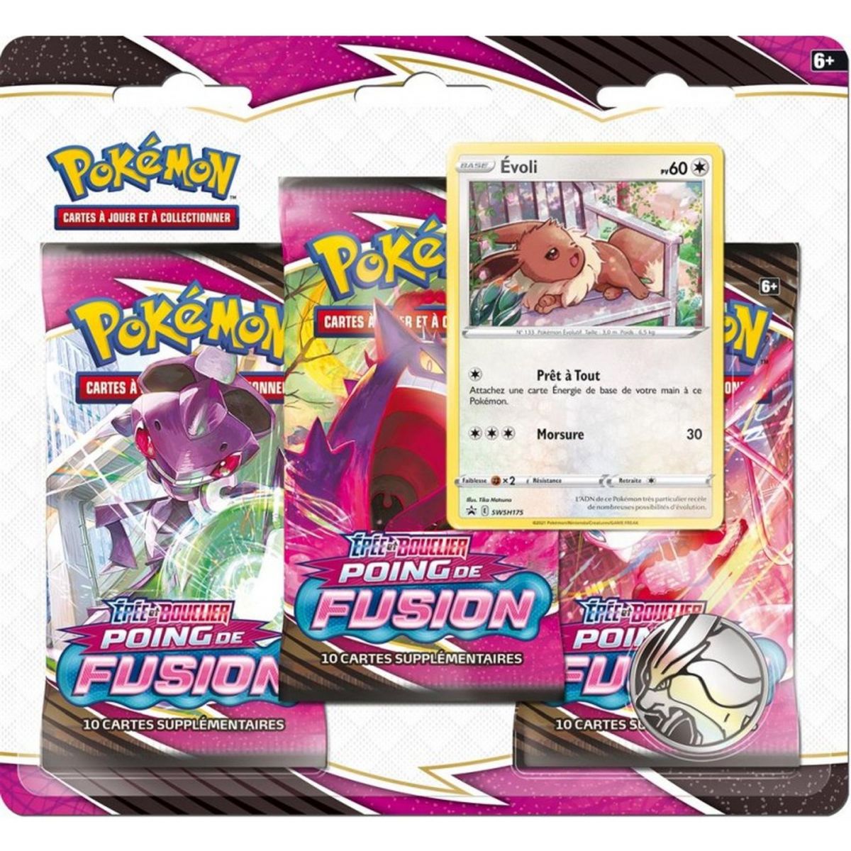 Pokémon - Tri-Pack - Poing de Fusion [EB08] - FR