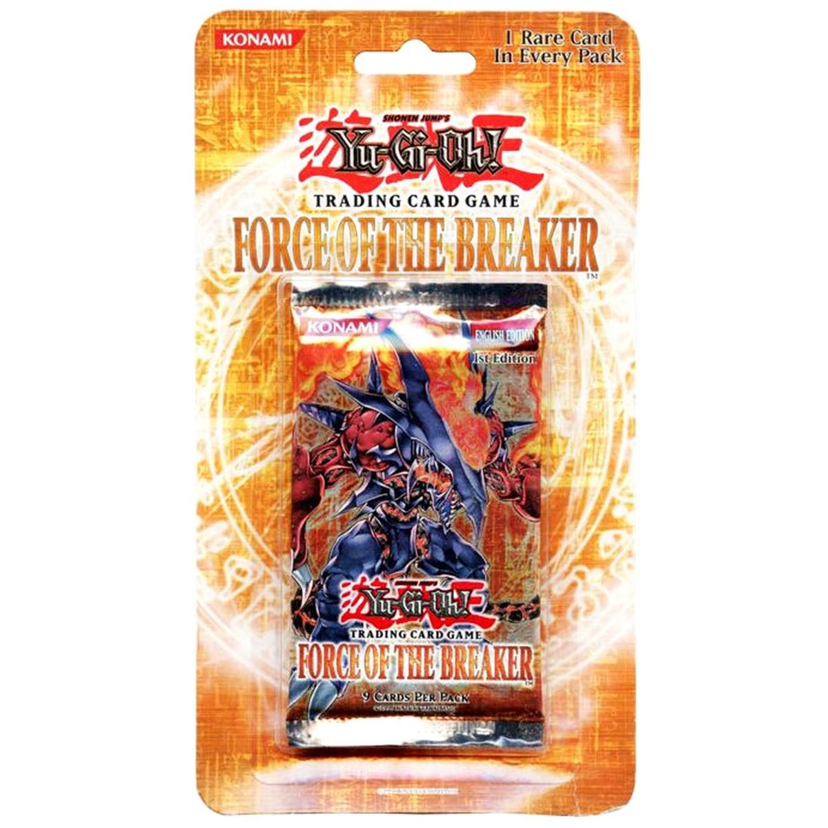 *US Print SEALED* Yu-Gi-Oh! - Booster - Force Of The Breaker - BLISTER PACK - 1st Edition