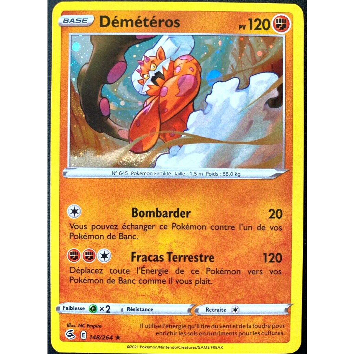 Démétéros - Holo Rare - 148/264