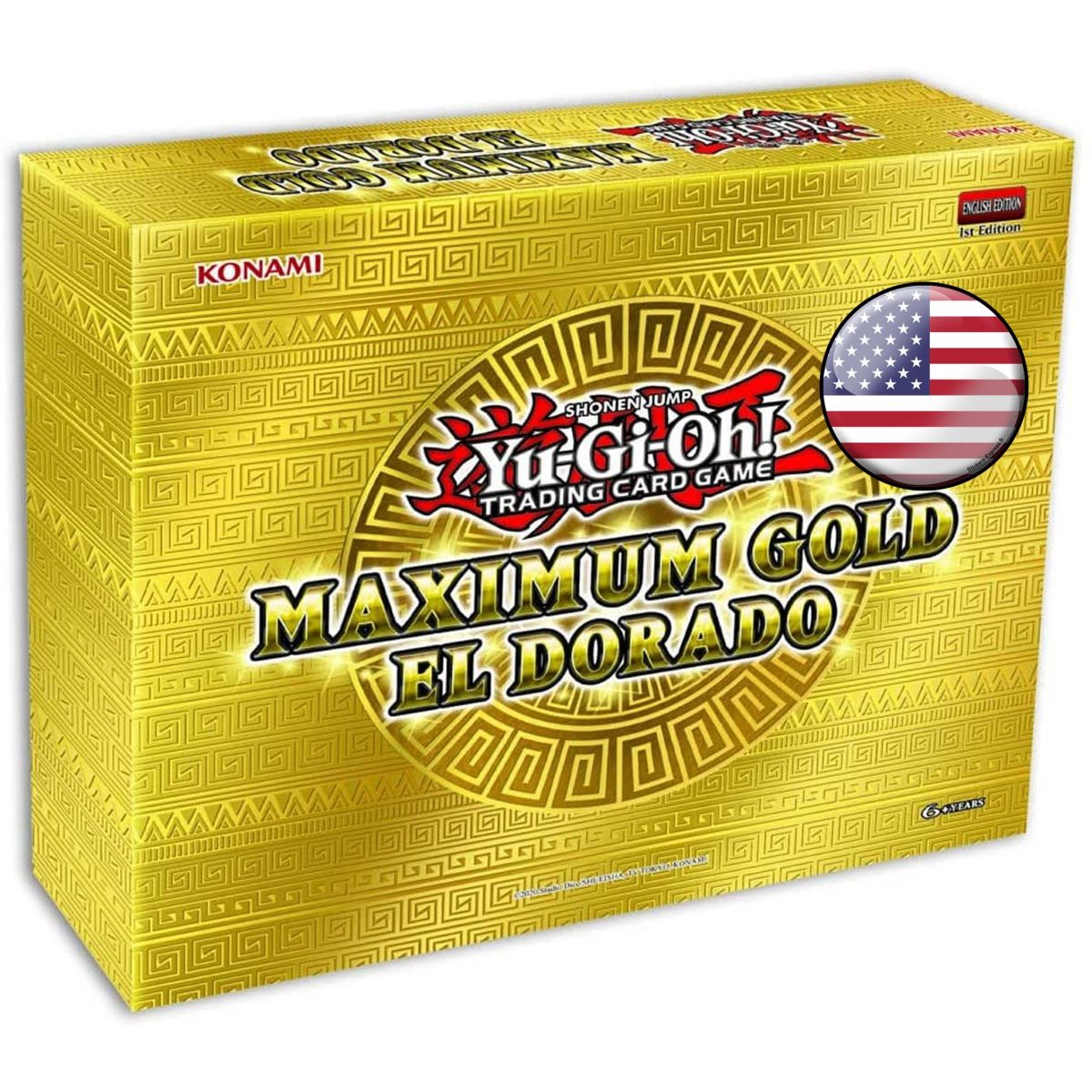 *US Print SEALED* Yu-Gi-Oh! - Maximum Gold : El Dorado - 1st Edition