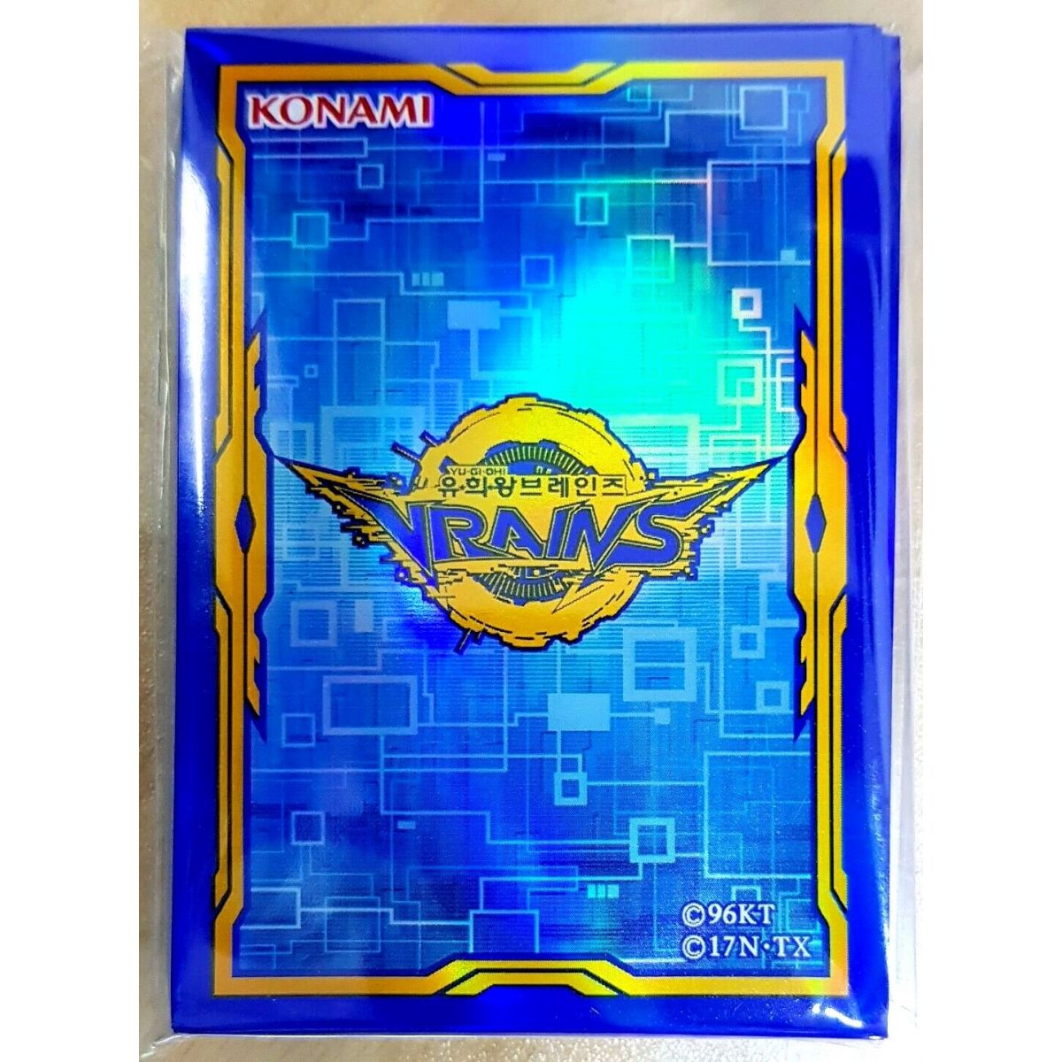 Yu-Gi-Oh! - Protèges Cartes - Vrains Blue Gold Card Protector (70) - OCG