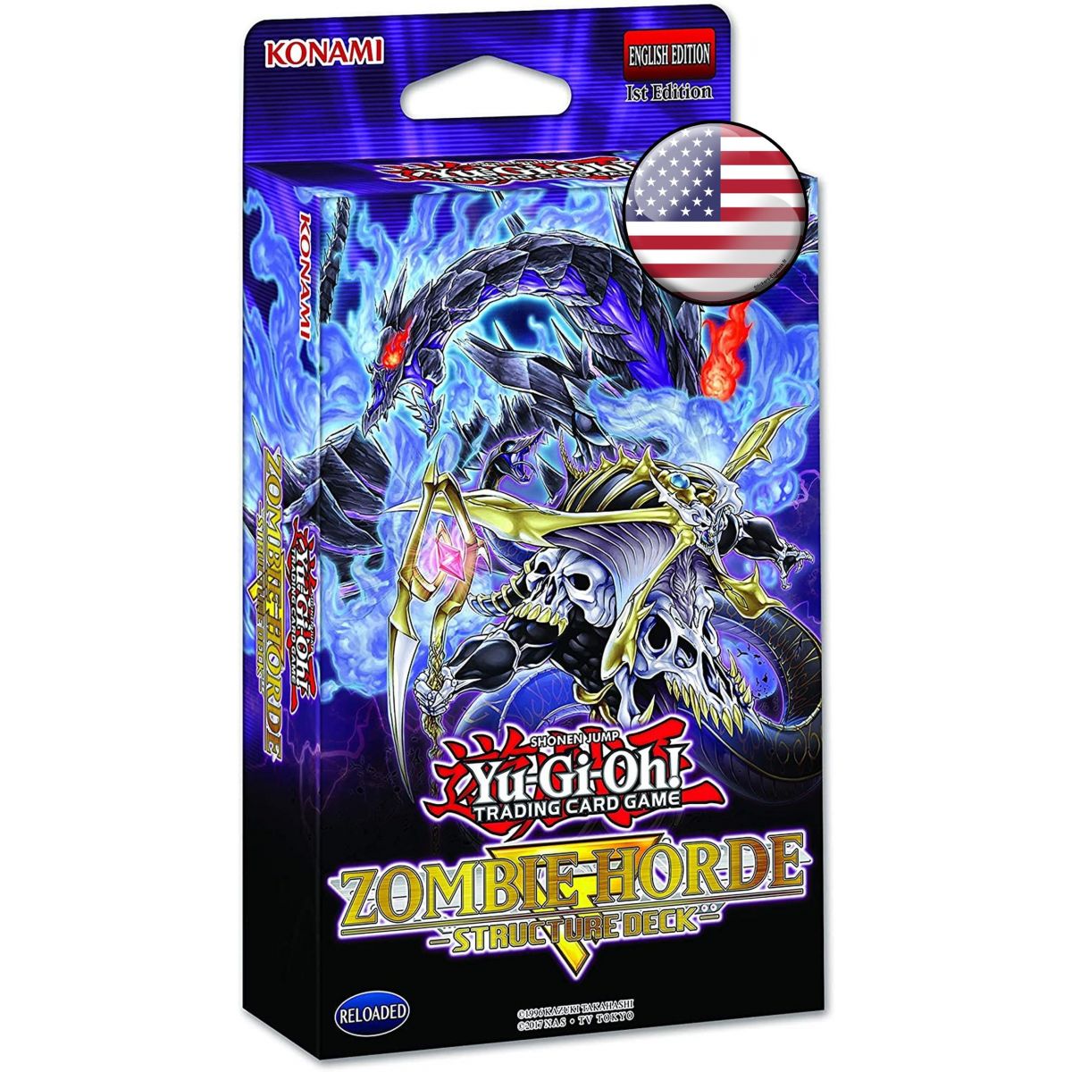 *US Print SEALED* Yu-Gi-Oh! Structure Deck - Zombie Horde - 1st Edition