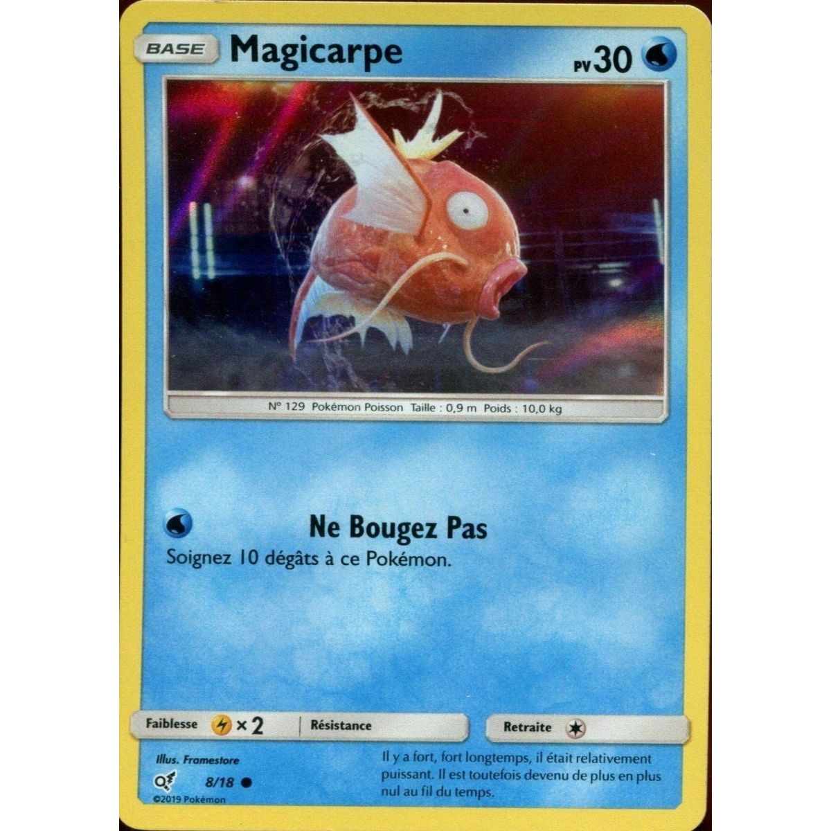 Magicarpe - Holo Rare 8/18 - Detective Pikachu