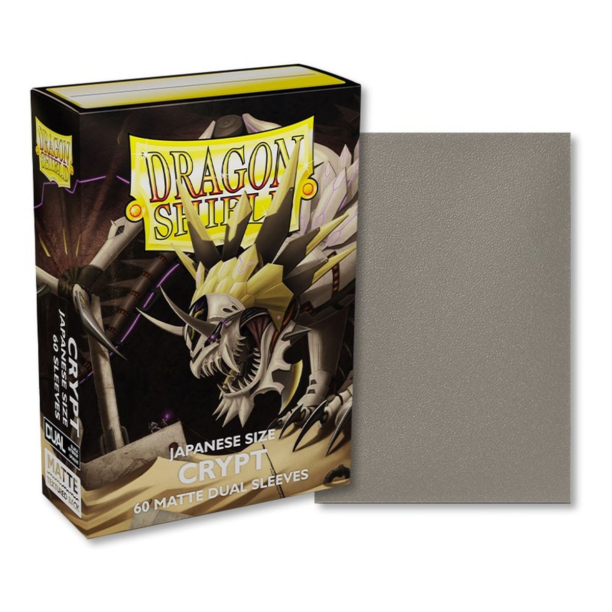 Item Dragon Shield - Small Sleeves - Japanese Size - Dual Matte Crypt (60)