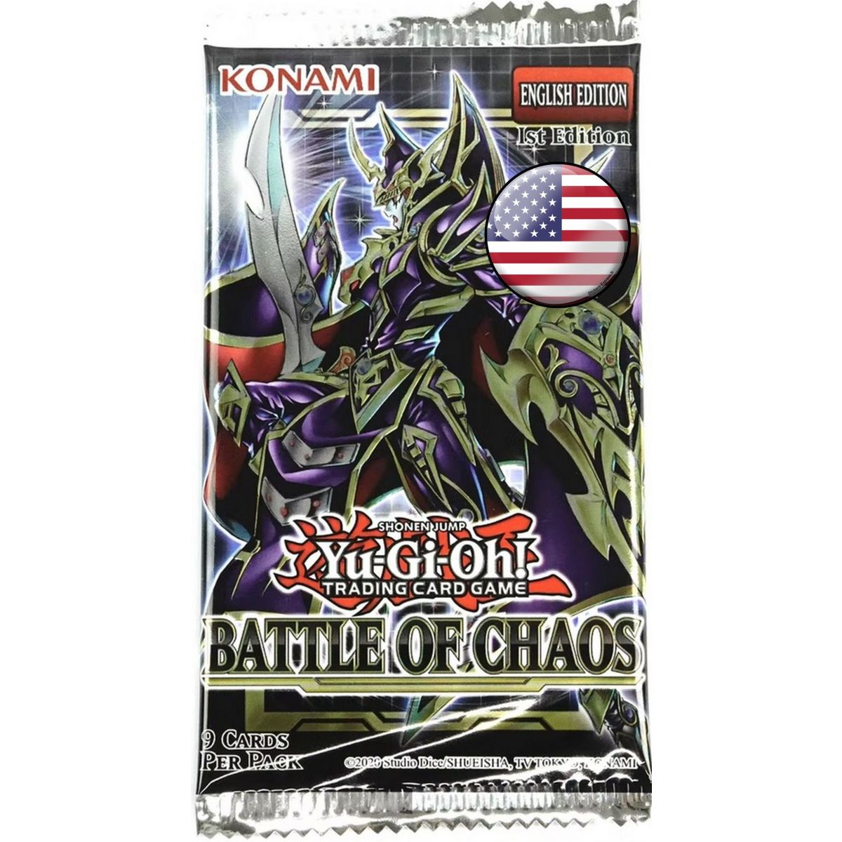 *US Print SEALED* Yu-Gi-Oh! - Boosters - Battle Of Chaos - AMERICAIN