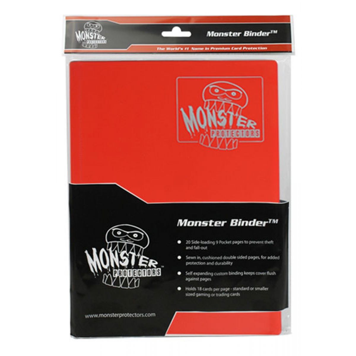 Monster - Binder - 9-Pocket Matte Red - Matte Rouge - 160 Emplacements