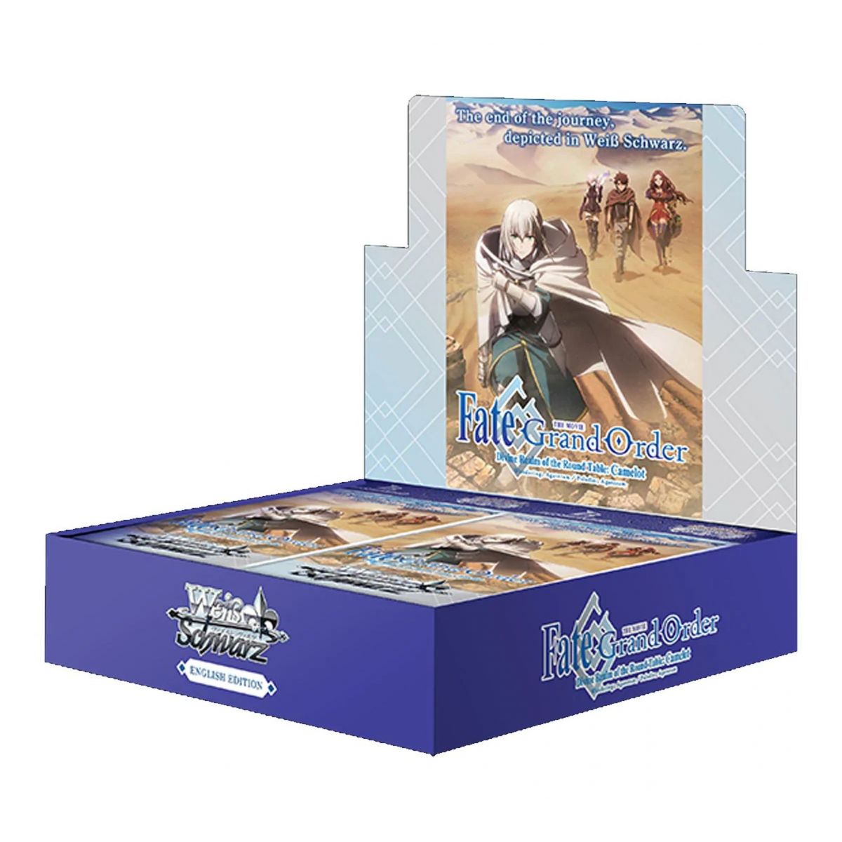 Weiss Schwarz - Display - Boite de 16 Boosters - Fate/Grand Order Divine Realm of the Round Table: Camelot - EN - 1st Edition