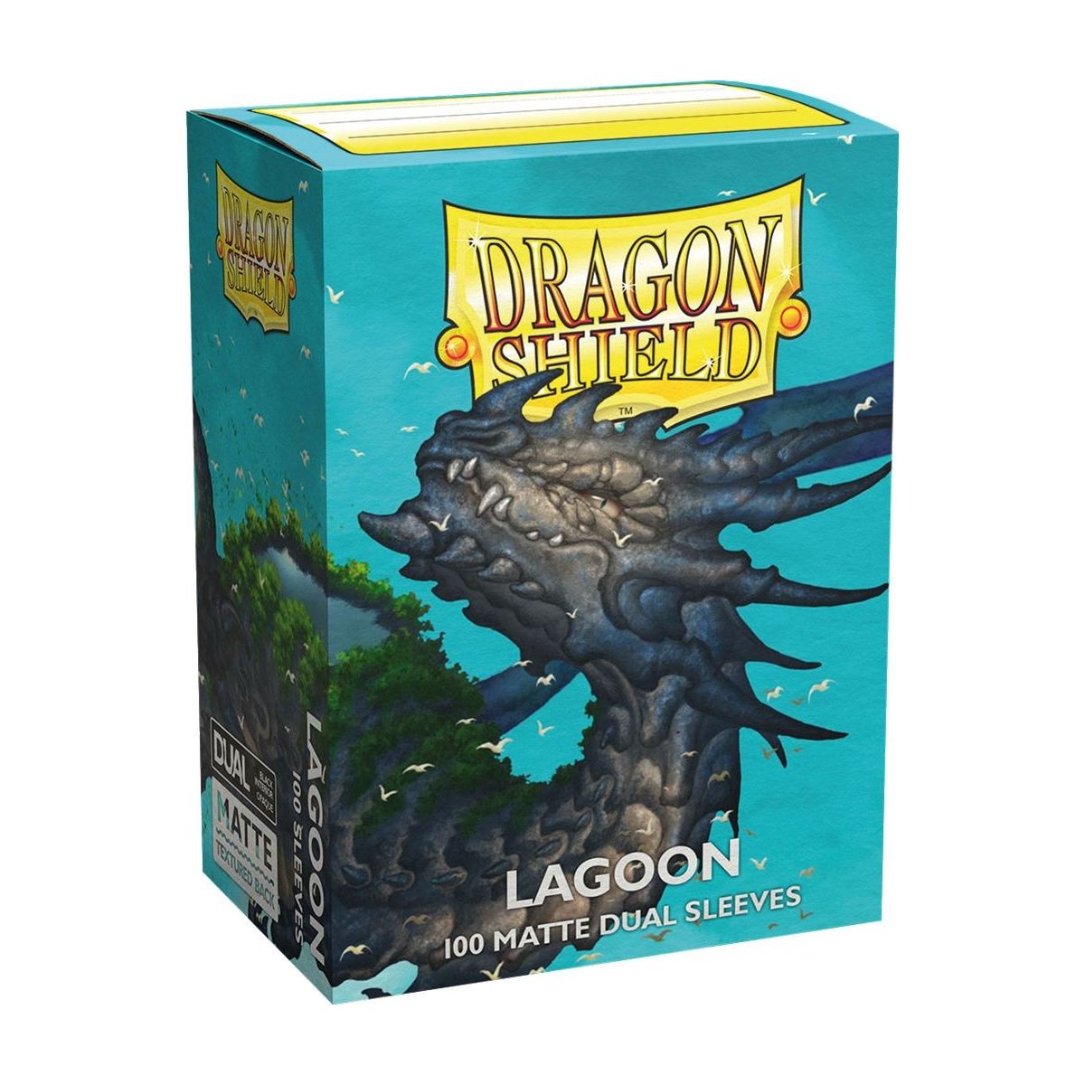 Item Dragon Shield - Standard Sleeves - Dual Matte Lagoon (100)