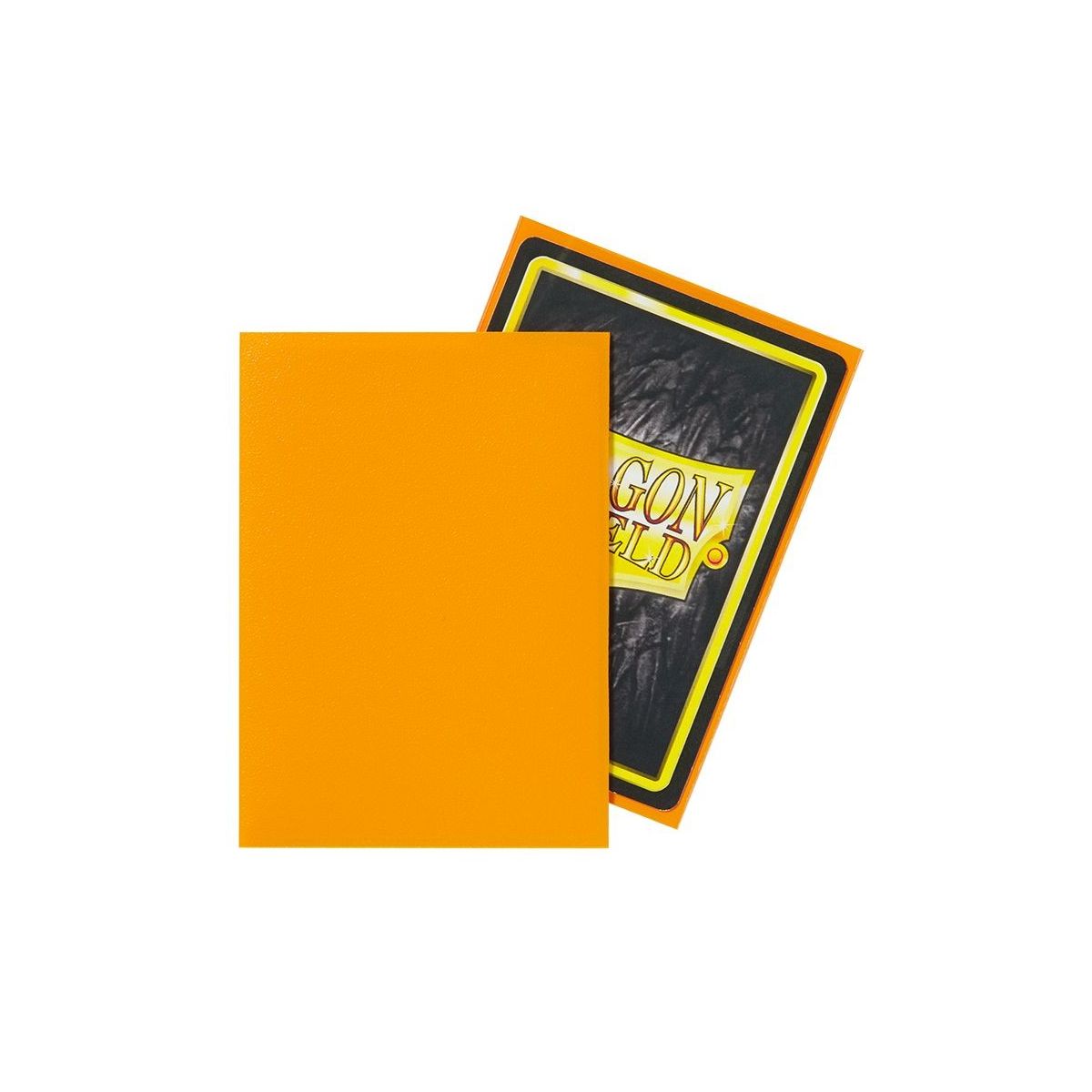 Dragon Shield - Standard Sleeves - Matte Orange (100)