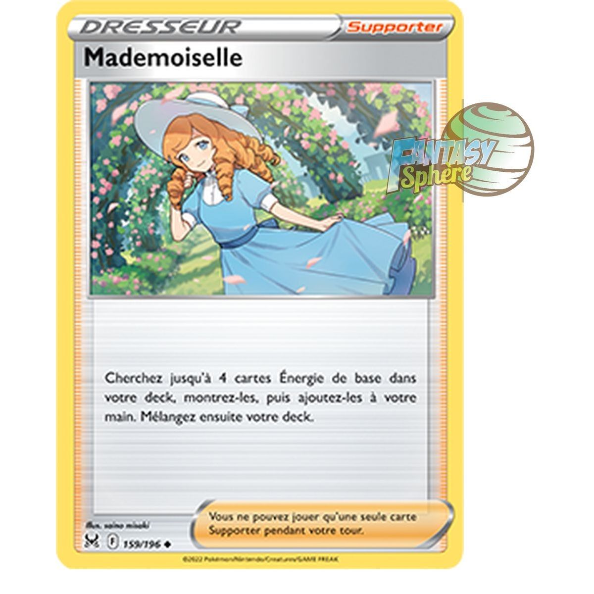Mademoiselle - Peu Commune 159/196 - Epee et Bouclier 11 Origine Perdue
