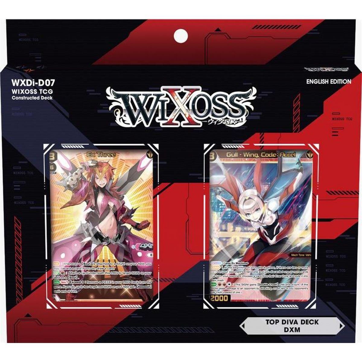 WIXOSS - Deck - Top Diva Deck - D07 DXM Deus Ex Machina - EN