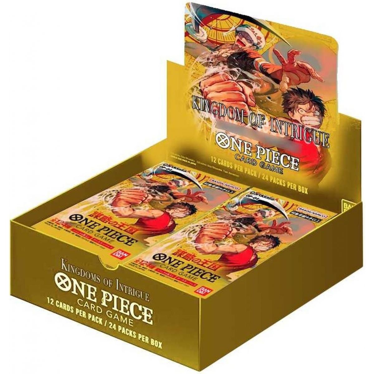 One Piece - Display - Boite de 24 Boosters - Kingdoms of Intrigue - OP-04 - EN