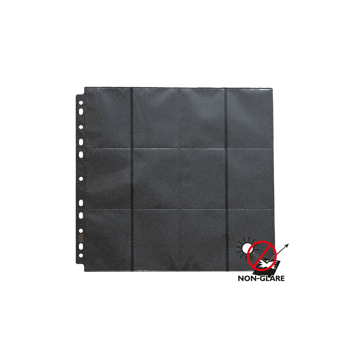 Dragon Shield - 50 Pages de Classeur - 24 Cases - Side-Load Black Non-Glare (50)