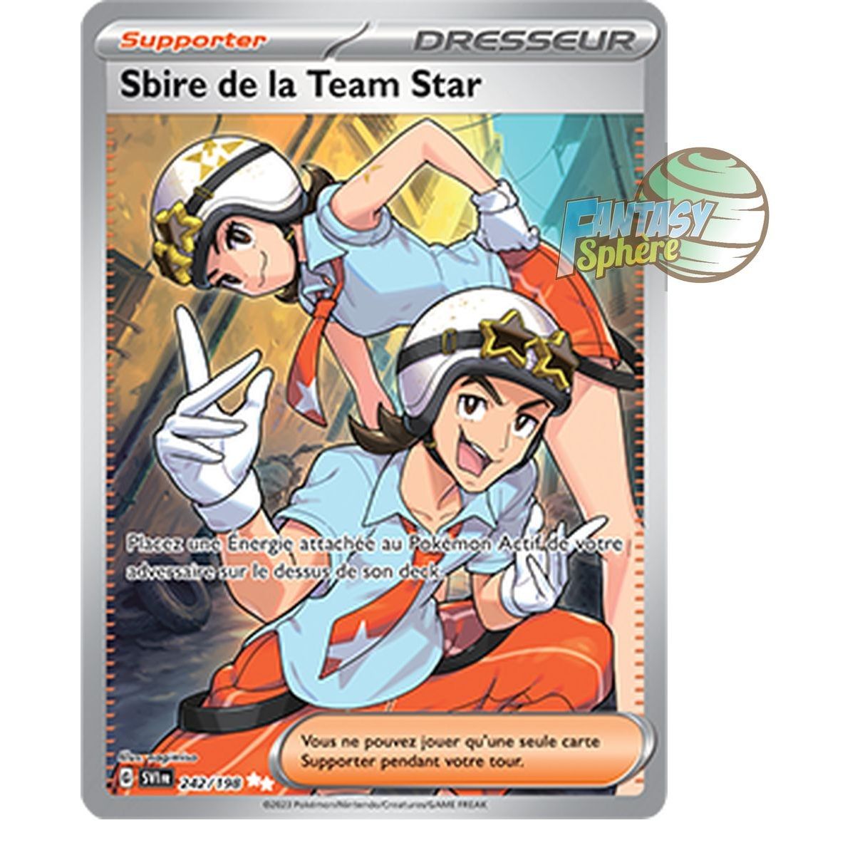 Sbire de la Team Star - Ultra Rare 242/198 - Ecarlate et Violet