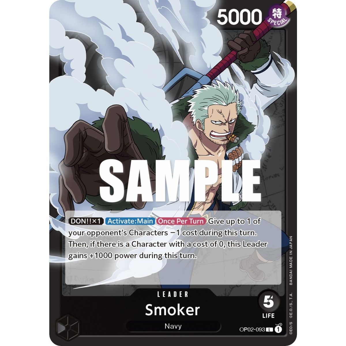 Smoker (093) - L  OP02-093 - OP02 Paramount War