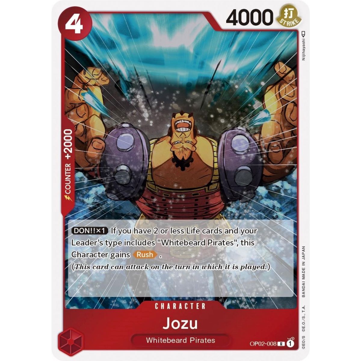 Item Jozu - R  OP02-008 - OP02 Paramount War