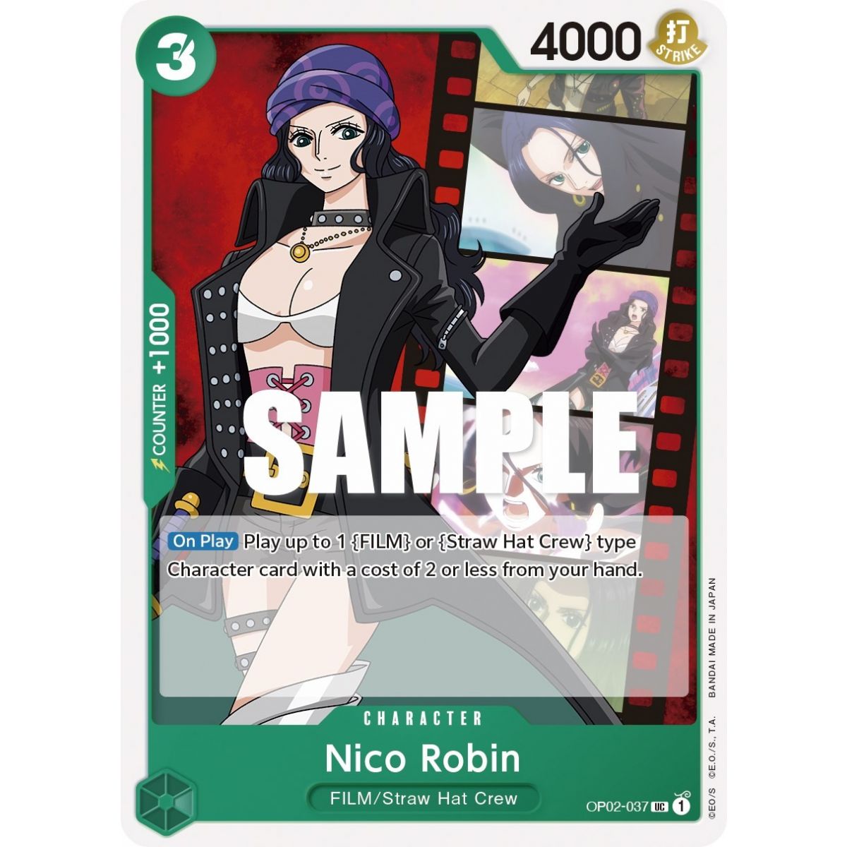 Nico Robin - UC  OP02-037 - OP02 Paramount War