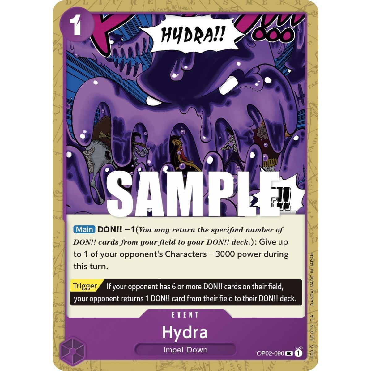 Item Hydra - UC  OP02-090 - OP02 Paramount War