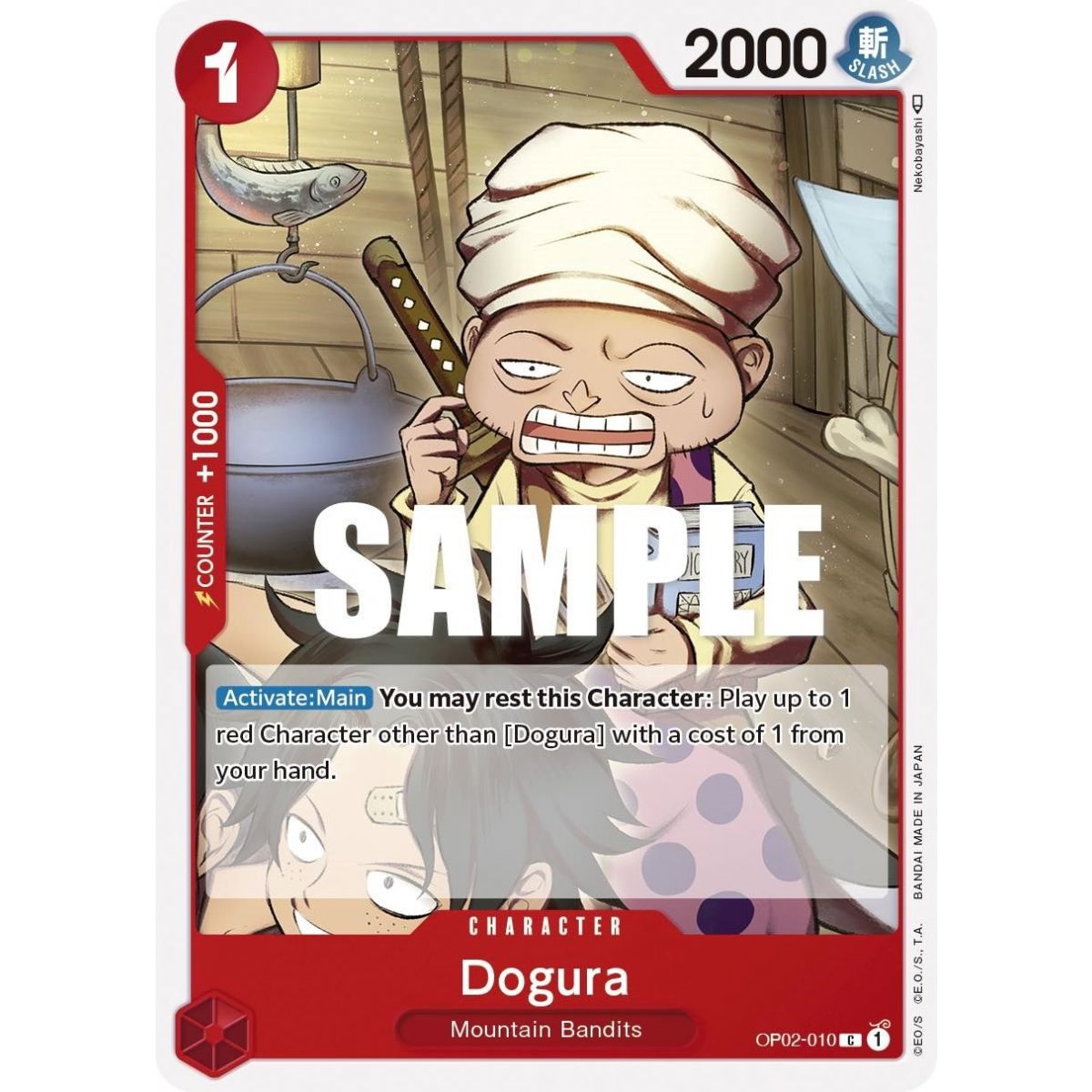 Dogura - C  OP02-010 - OP02 Paramount War