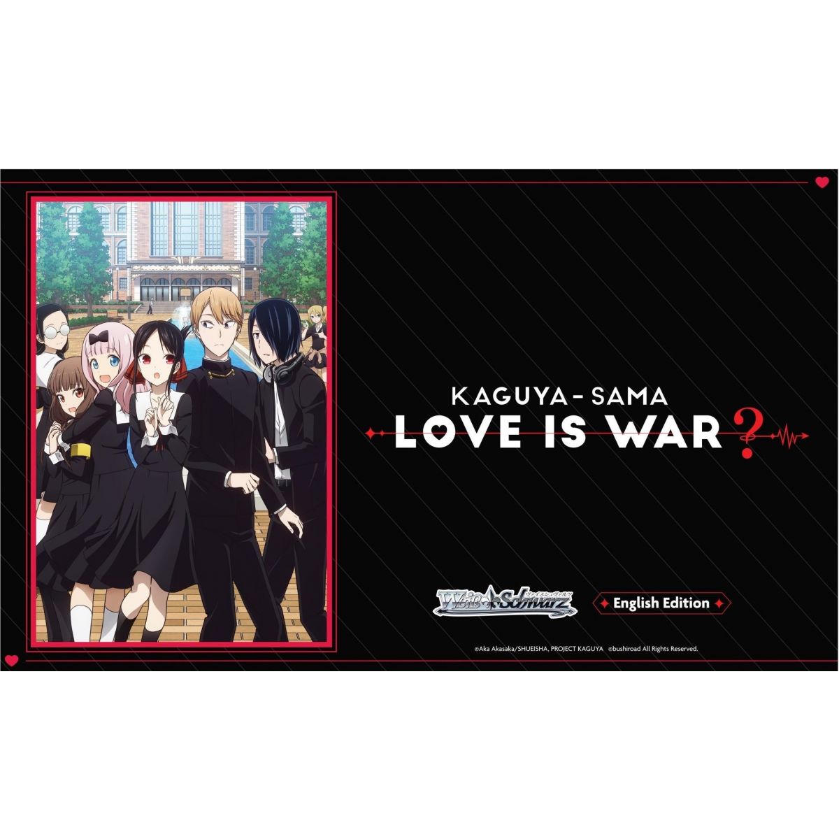 Weiss Schwarz - Playmat - Kaguya-sama: Love Is War? - Scellé