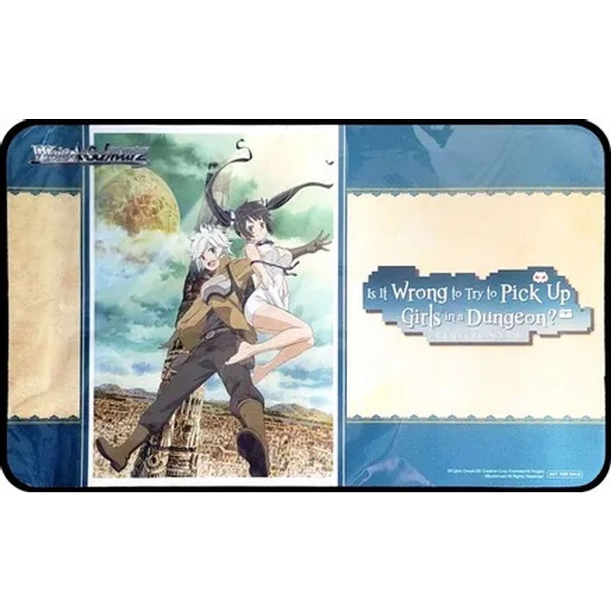 Weiss Schwarz - Playmat - Is It Wrong to Try to Pick Up Girls in a Dungeon? - Scellé