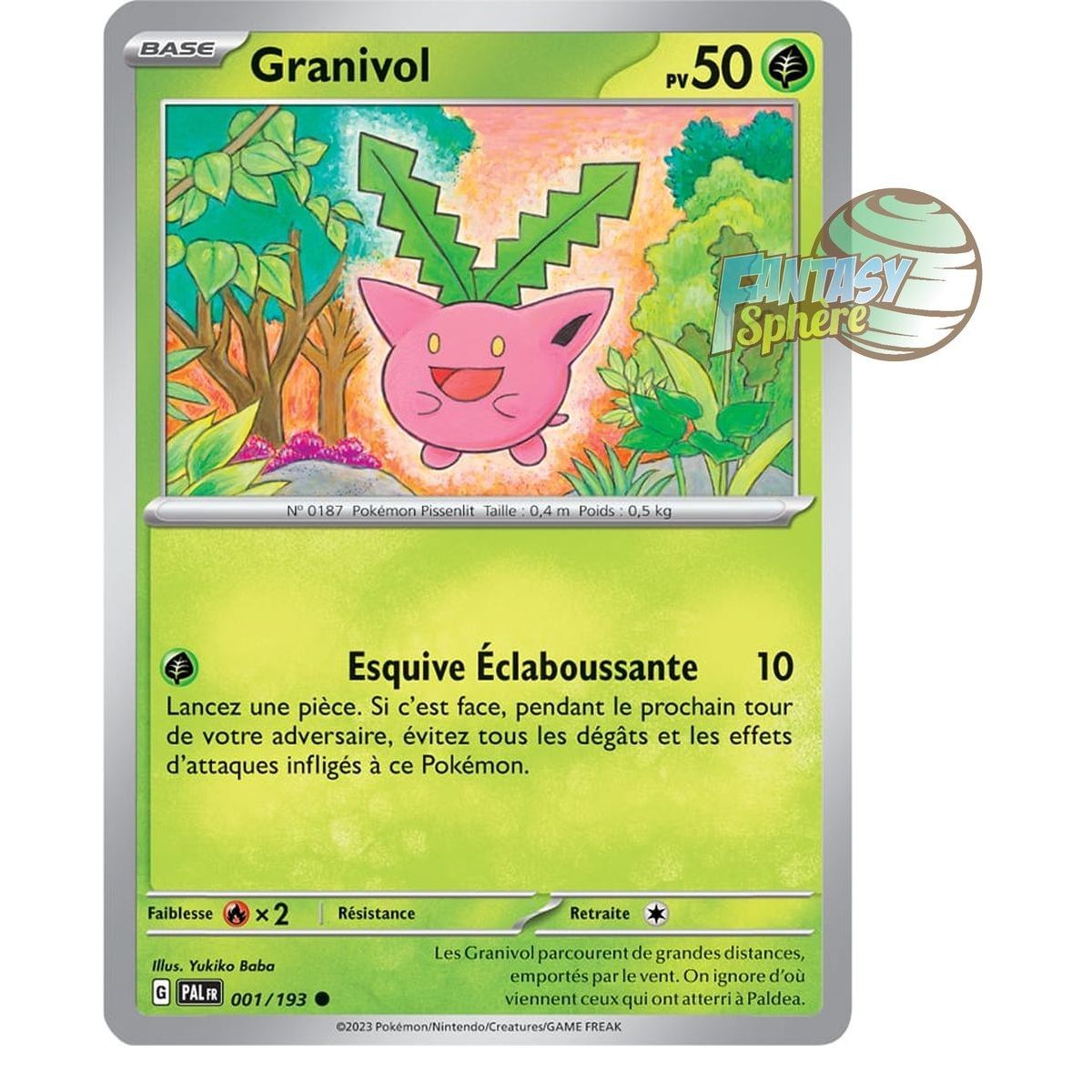 Granivol - Reverse 1/193 - Ecarlate et Violet Evolution à Paldea