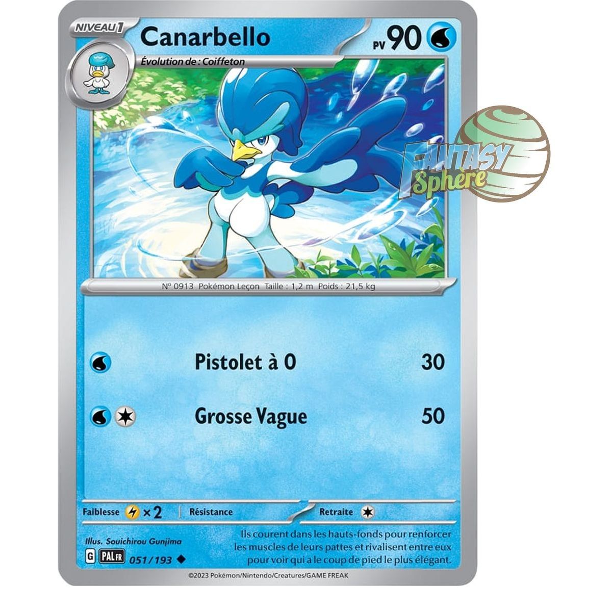 Canarbello - Reverse 51/193 - Ecarlate et Violet Evolution à Paldea