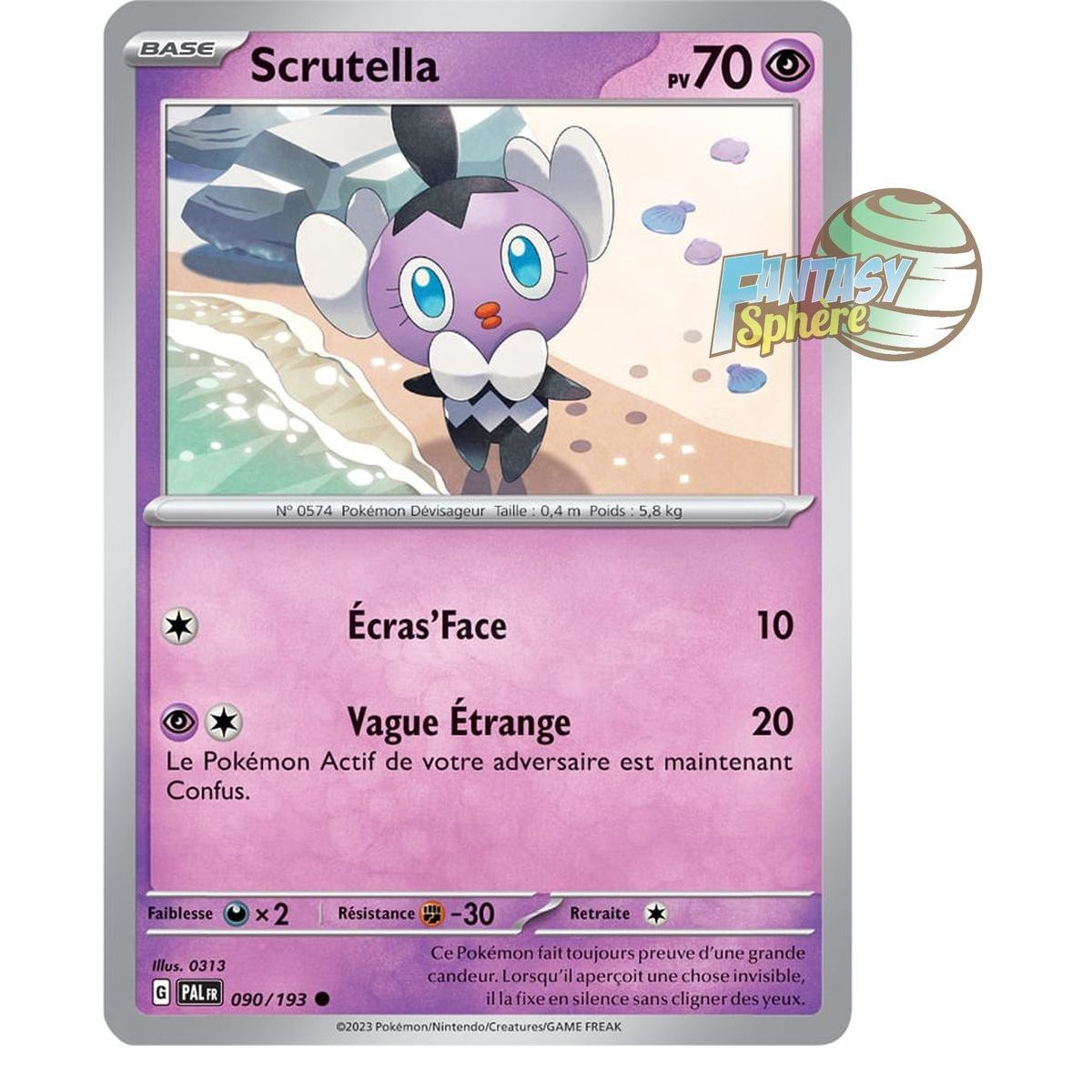 Scrutella - Reverse 90/193 - Ecarlate et Violet Evolution à Paldea