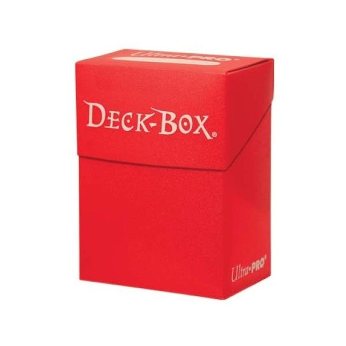 Item Deck Box Solid - Rouge