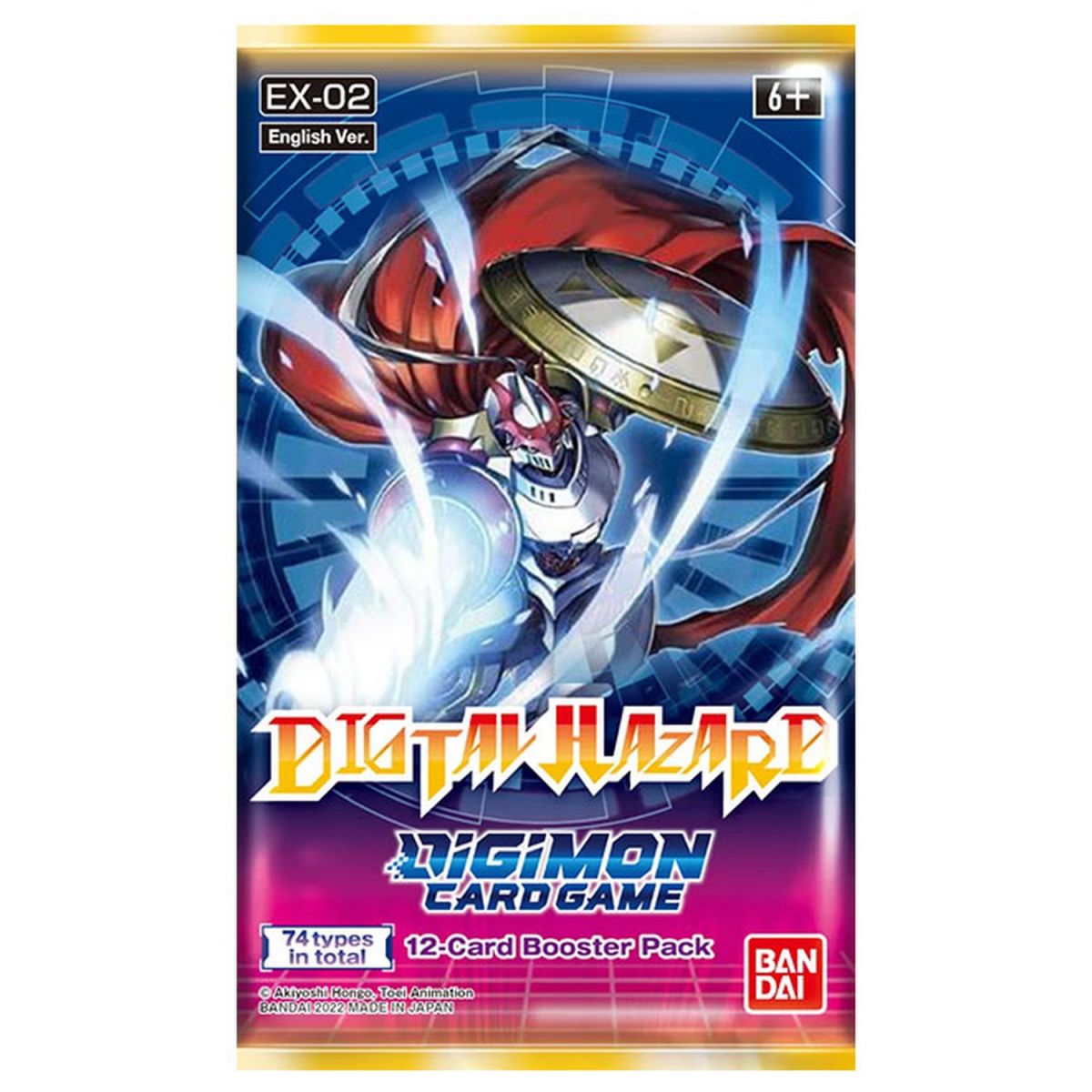 Digimon Card Game - Booster - Digital Hazard - EX02 - EN