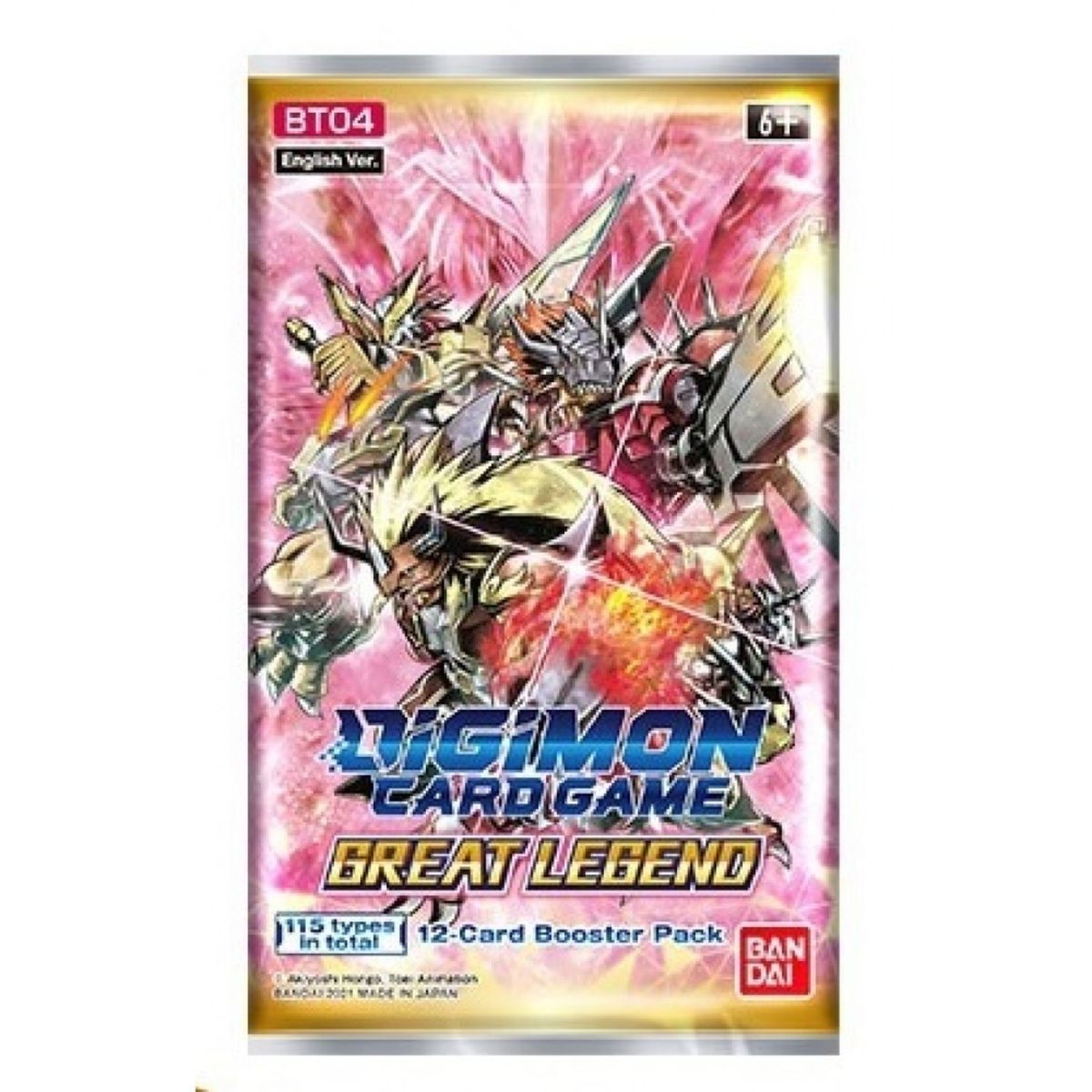 Item Digimon Card Game - Booster - Versus Royal Knights - BT04 - EN