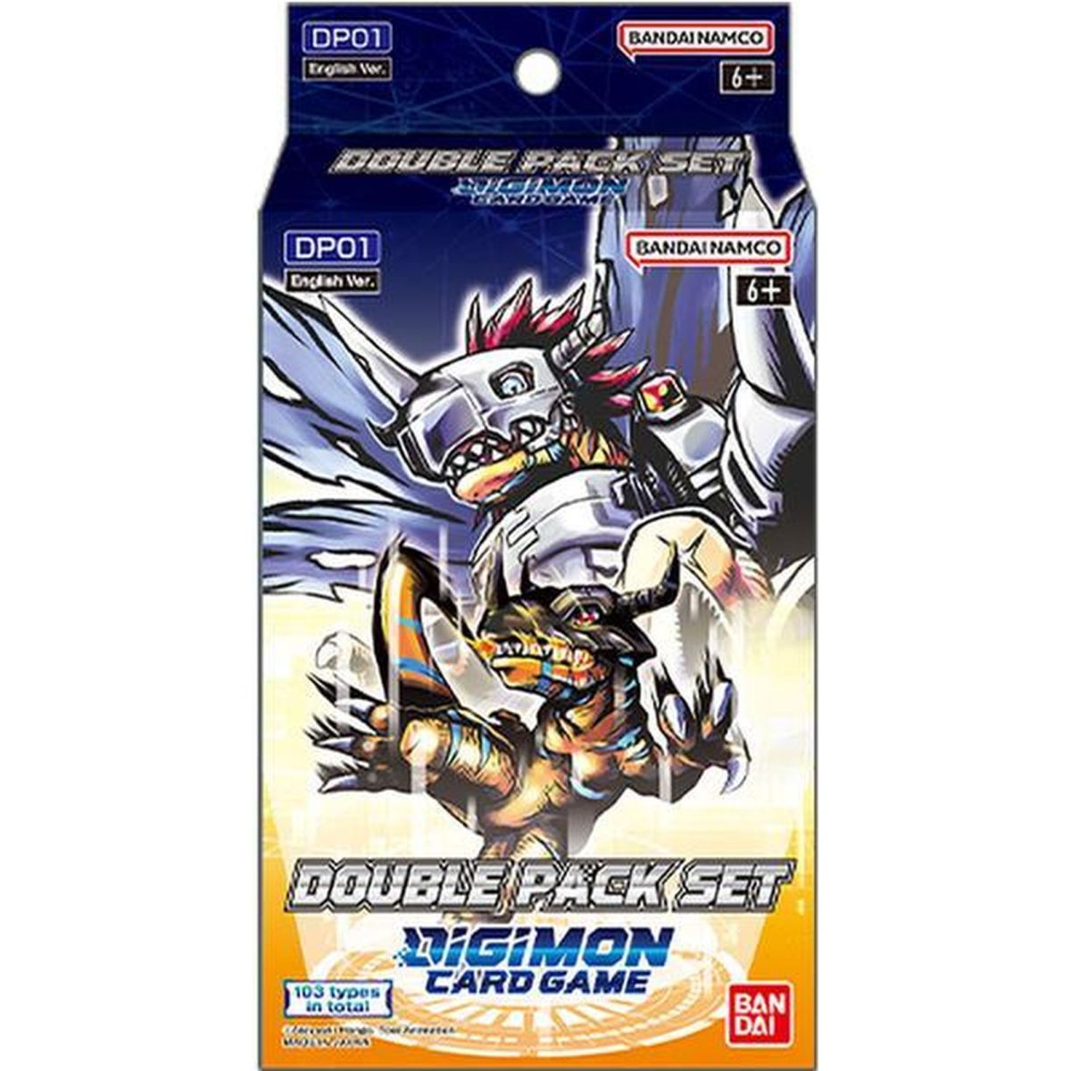 Digimon Card Game - Coffret - Double Pack Set - DP01 vol.1 - EN