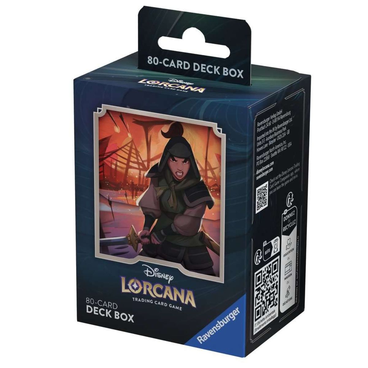 Disney Lorcana - Deck Box - L’Ascension des Floodborn (Set 2) - Mulan - Scellé