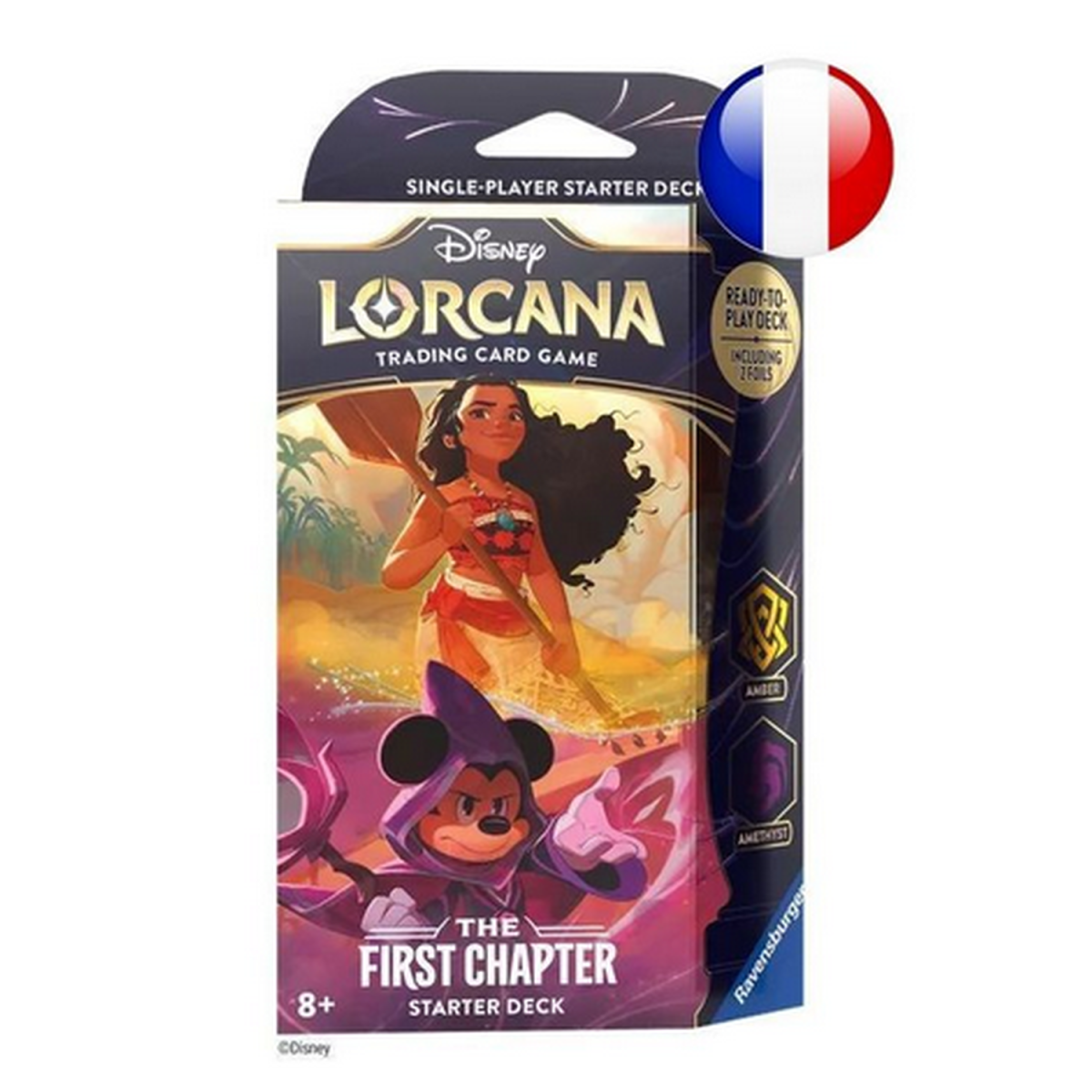 Disney Lorcana - Deck de Demarrage - Set 1 - Vaiana / Mickey FR