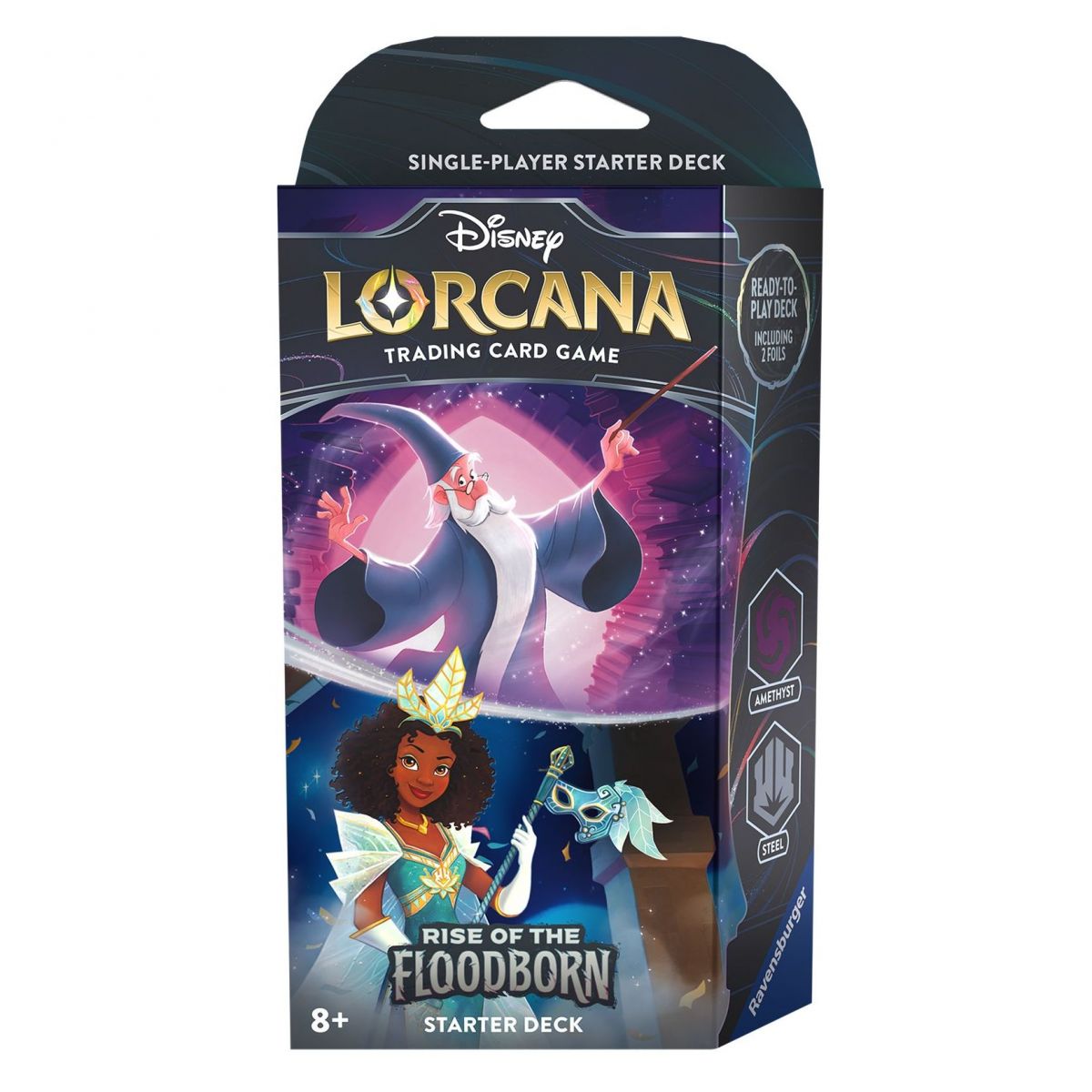 Disney Lorcana - Deck de Demarrage - Set 2 L'ascension des Floodborn - Merlin / Tiana FR