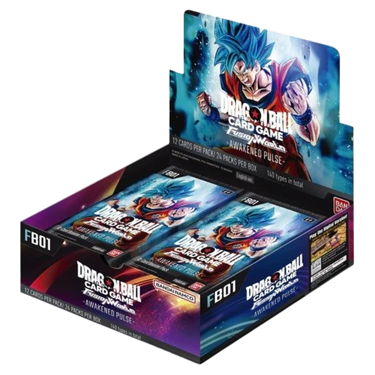 Item Dragon Ball CG Fusion World - Display - Awakened Pulse -  FB01 - EN