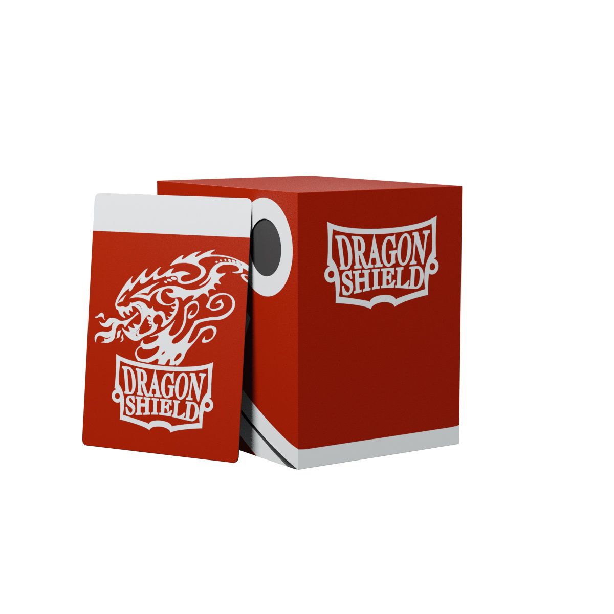 Item Dragon Shield - Deck Box - Double Shell - Rouge/Noir