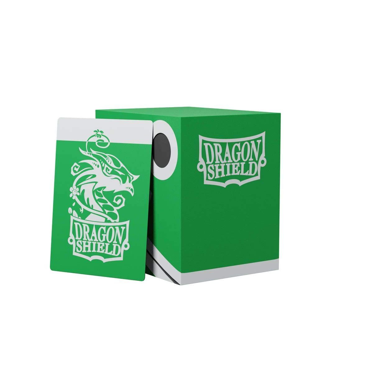 Dragon Shield - Deck Box - Double Shell - vert/noir
