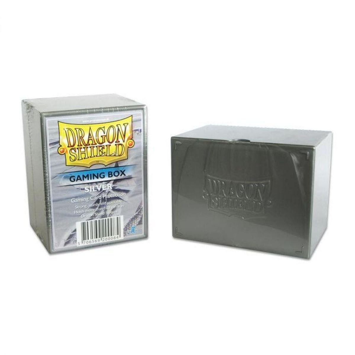 Dragon Shield - Deck Box - Strongbox 100+ Argent