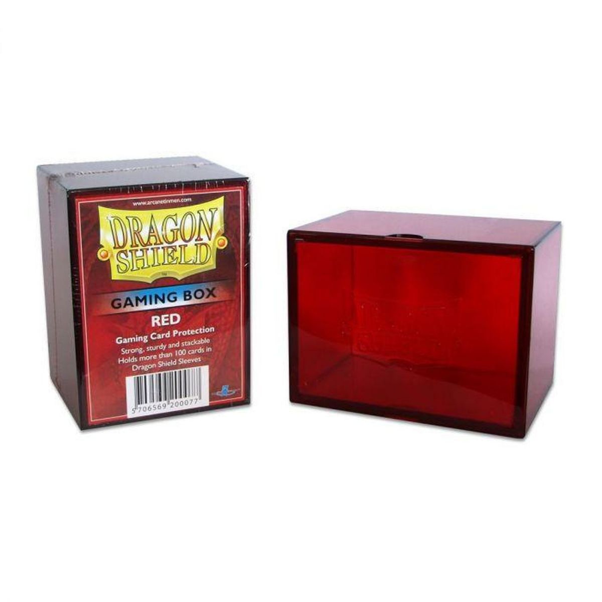 Dragon Shield - Deck Box - Strongbox 100+ Rouge