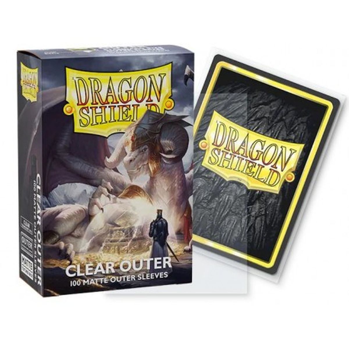 Dragon Shield - Protèges Cartes - Standard - Clear Outer (100)