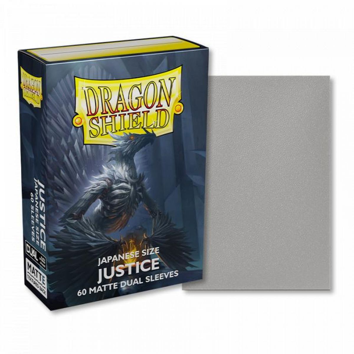Dragon Shield - Small Sleeves - Japanese Size - Dual Matte Justice (60)