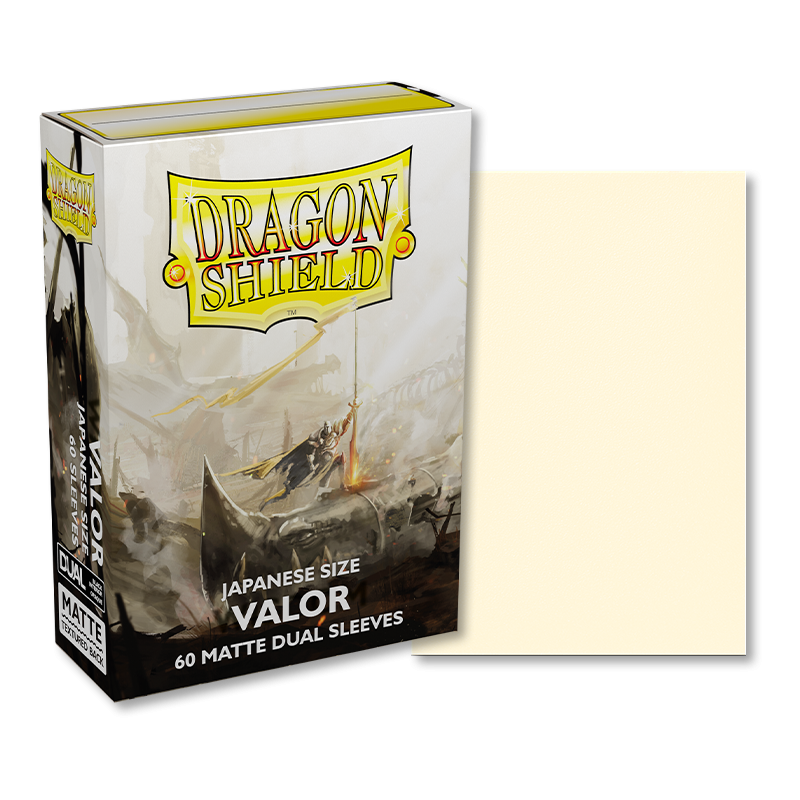 Dragon Shield - Small Sleeves - Japanese Size - Dual Matte Valor (60)