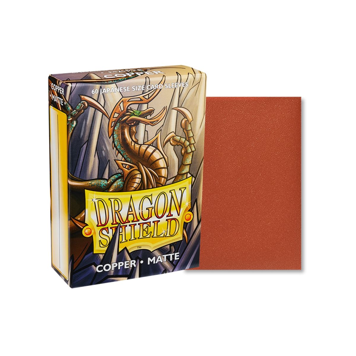 Item Dragon Shield Small Sleeves - Matte Copper (60)