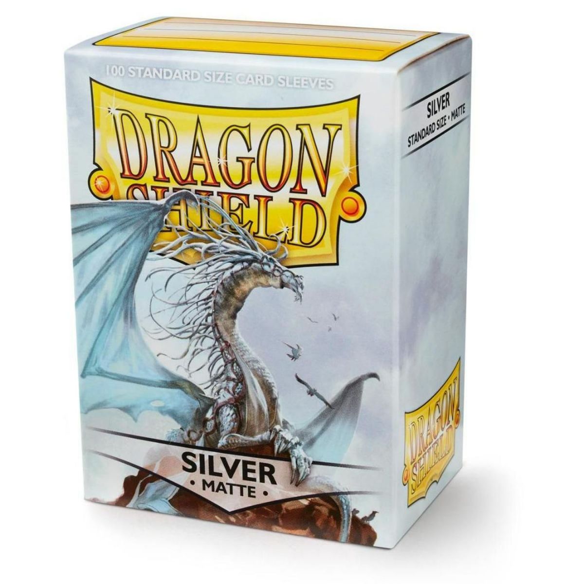 Dragon Shield - Standard Sleeves - Matte Silver (100)