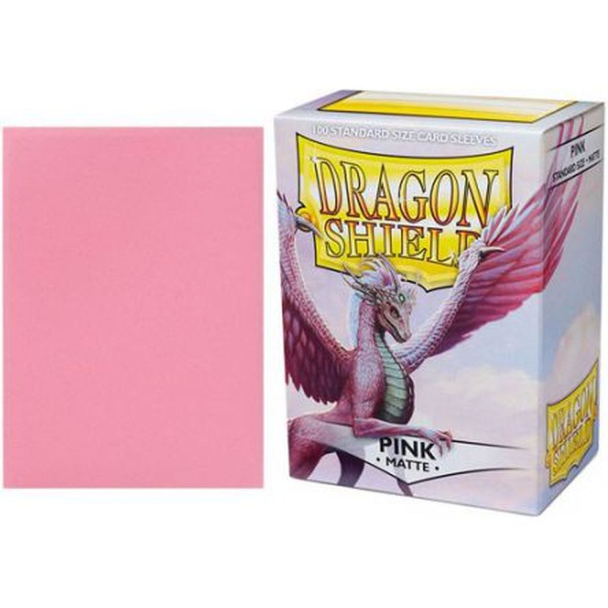 Dragon Shield - Standard Sleeves - Matte Pink (100)
