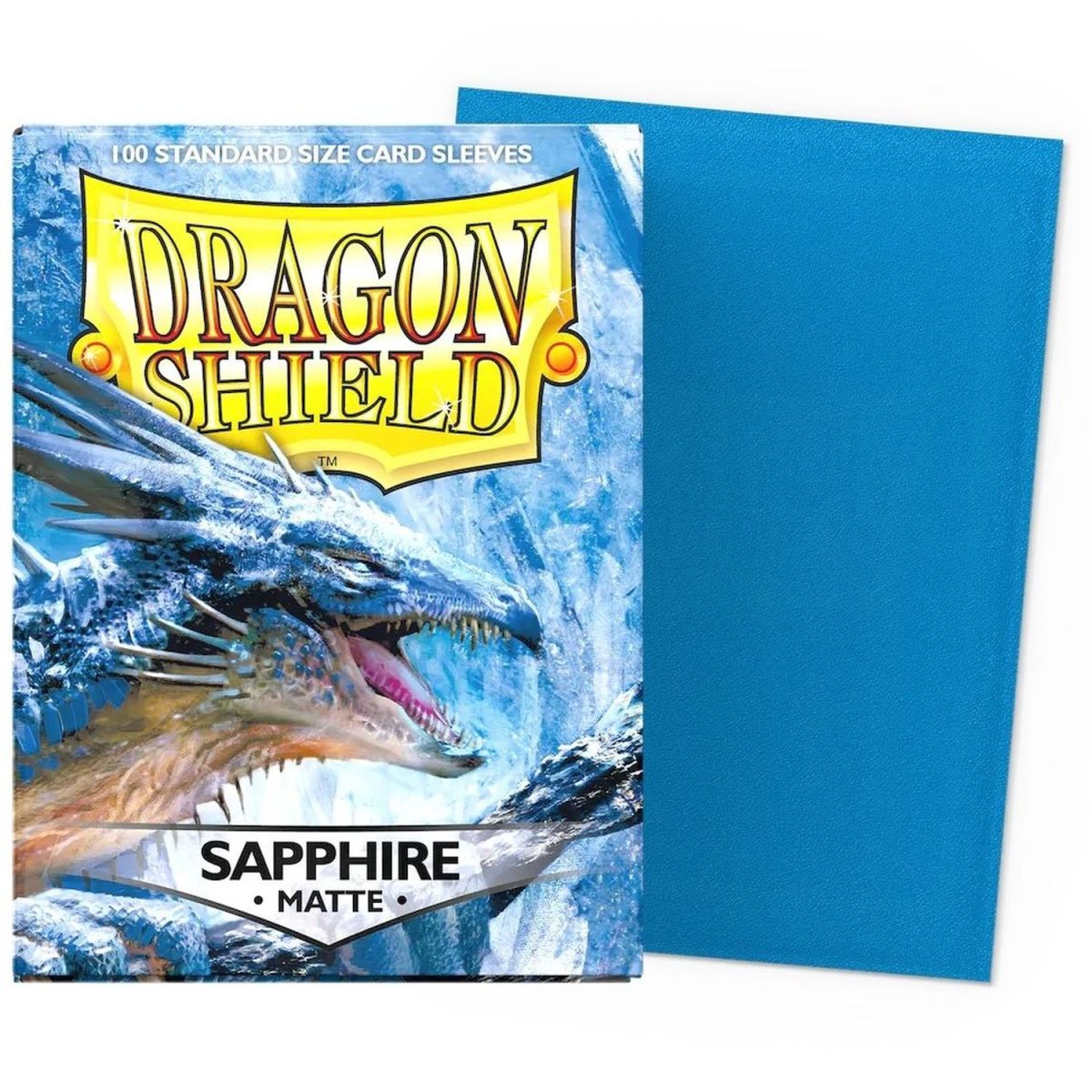 Item Dragon Shield - Standard Sleeves - Matte Sapphire (100)