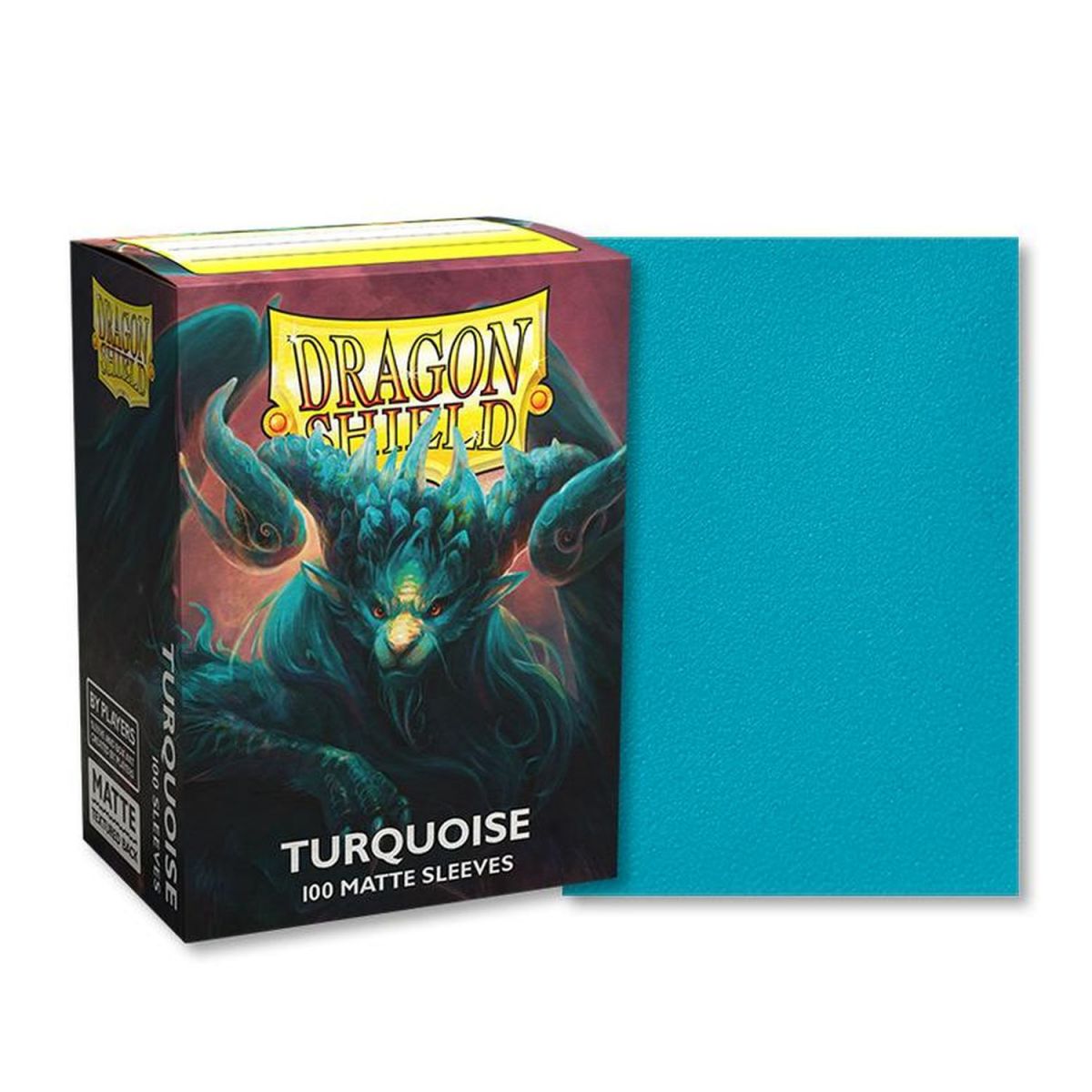 Dragon Shield - Standard Sleeves - Matte Turquoise (100)